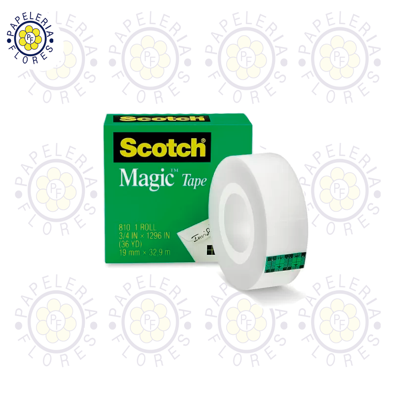 CINTA INVISIBLE / MAGICA SCOTCH 19MM X 33M